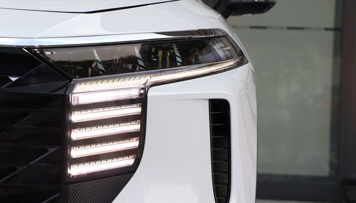 东风日产启辰全新紧凑级SUV“大V”亮相，主打年轻化运动风格  第3张